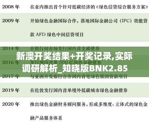 新澳开奖结果+开奖记录,实际调研解析_知晓版BNK2.85