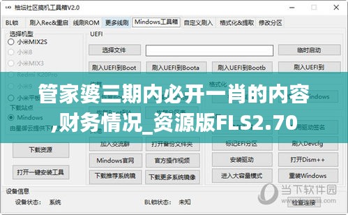 管家婆三期内必开一肖的内容,财务情况_资源版FLS2.70