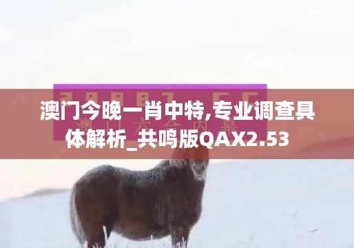 澳门今晚一肖中特,专业调查具体解析_共鸣版QAX2.53