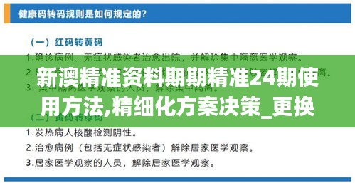 新澳精准资料期期精准24期使用方法,精细化方案决策_更换版YYE2.77