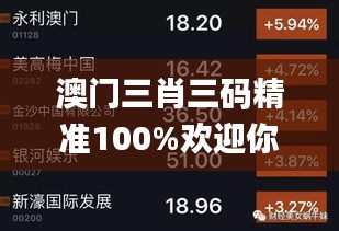 澳门三肖三码精准100%欢迎你,实时更新解释介绍_共鸣版FRT2.38