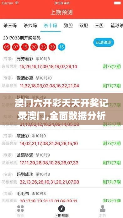 澳门六开彩天天开奖记录澳门,全面数据分析_梦想版KBJ2.41