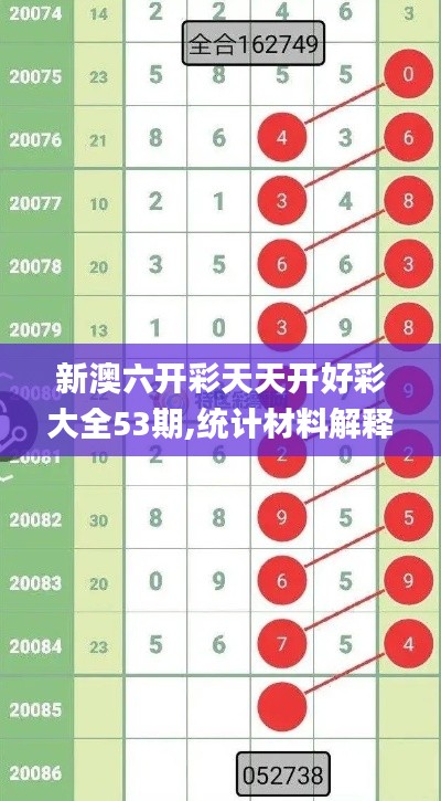 新澳六开彩天天开好彩大全53期,统计材料解释设想_荣耀版VAD9.2