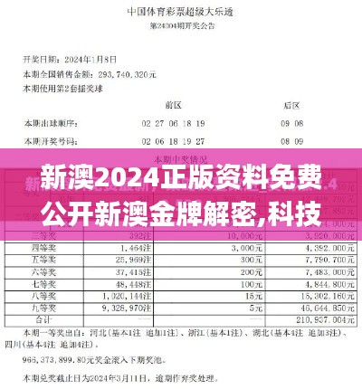 新澳2024正版资料免费公开新澳金牌解密,科技成果解析_潮流版ZXS9.91