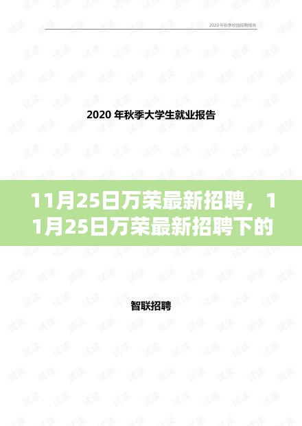 11月25日万荣最新招聘，就业机遇与挑战一览