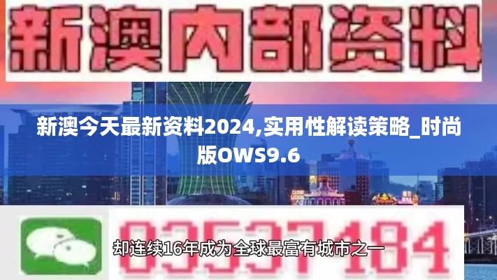 新澳今天最新资料2024,实用性解读策略_时尚版OWS9.6