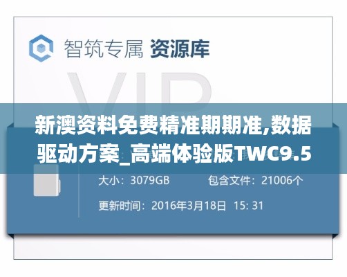 新澳资料免费精准期期准,数据驱动方案_高端体验版TWC9.59