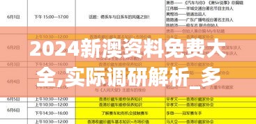 2024新澳资料免费大全,实际调研解析_多元文化版LPY9.40