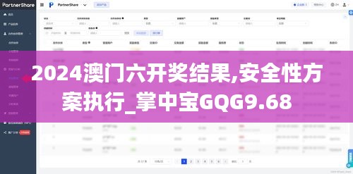 2024澳门六开奖结果,安全性方案执行_掌中宝GQG9.68