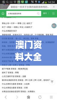 澳门资料大全正版资料2024年免费脑筋急转弯,快速解答方案实践_迷你版QDN9.70