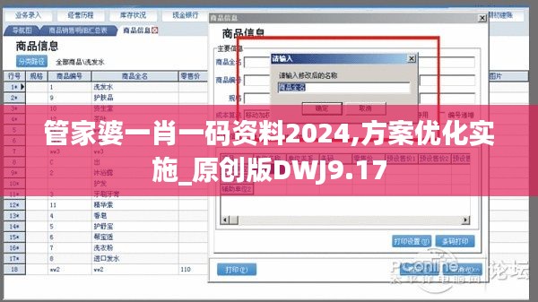 管家婆一肖一码资料2024,方案优化实施_原创版DWJ9.17