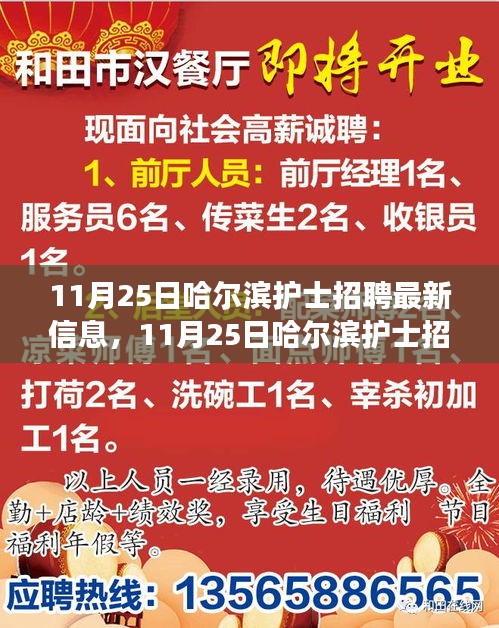 哈尔滨护士招聘最新信息启幕，变化中的学习，铸就自信与成就之光之路