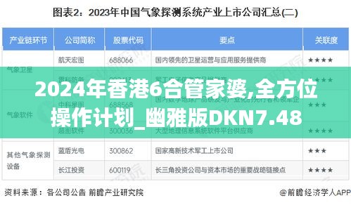 2024年香港6合管家婆,全方位操作计划_幽雅版DKN7.48