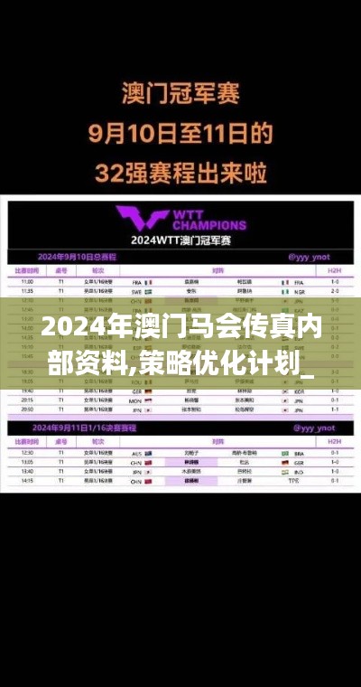 2024年澳门马会传真内部资料,策略优化计划_携带版SHF4.17