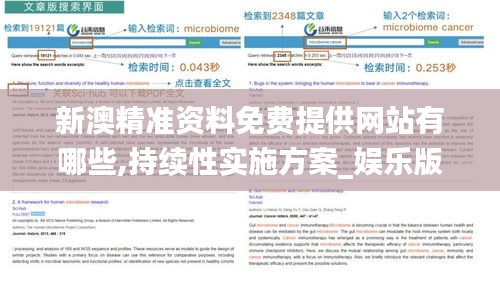 新澳精准资料免费提供网站有哪些,持续性实施方案_娱乐版RCO7.606