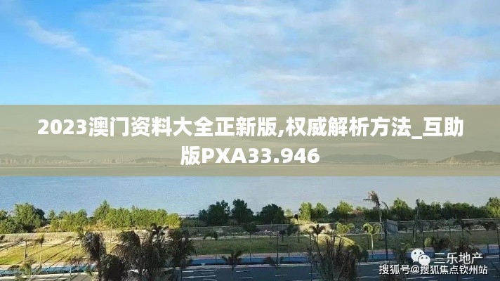 2023澳门资料大全正新版,权威解析方法_互助版PXA33.946