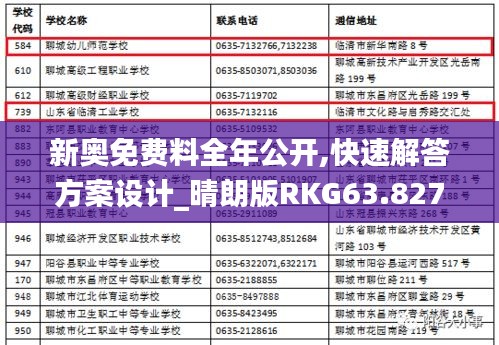 新奥免费料全年公开,快速解答方案设计_晴朗版RKG63.827