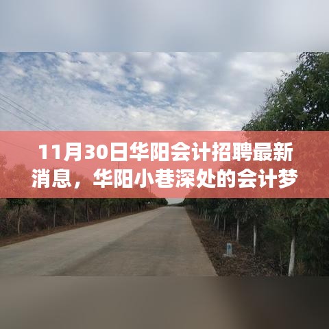 华阳小巷深处的会计梦想舞台，最新招聘消息与特色小店新动态