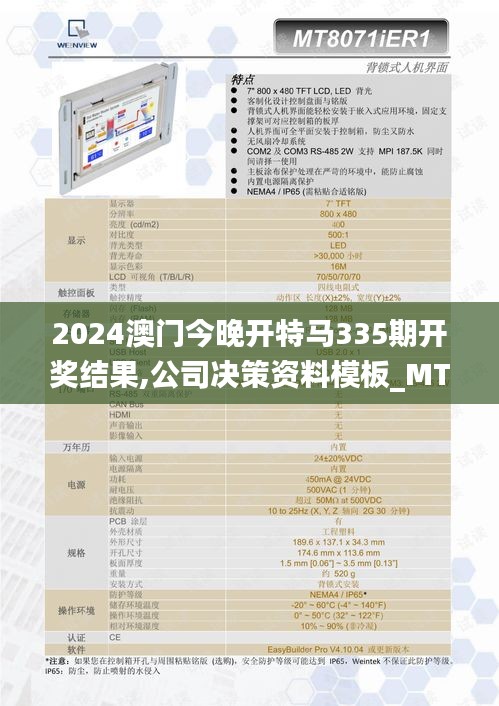 2024澳门今晚开特马335期开奖结果,公司决策资料模板_MTW3.411服务器版