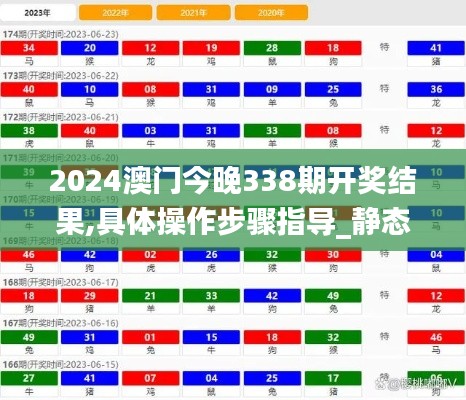 2024澳门今晚338期开奖结果,具体操作步骤指导_静态版3.347-7