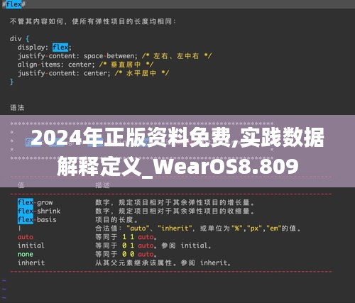 2024年正版资料免费,实践数据解释定义_WearOS8.809