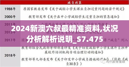 2024新澳六叔最精准资料,状况分析解析说明_S7.475