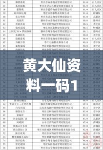 黄大仙资料一码100准,实地考察数据分析_专属款2.948