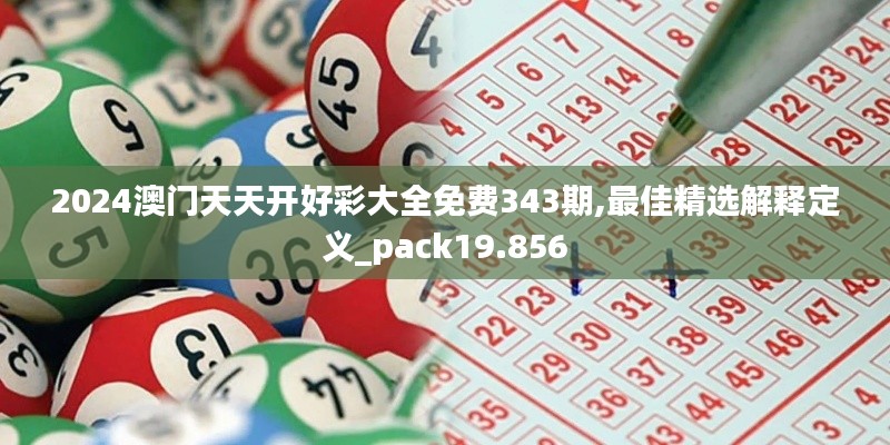 2024澳门天天开好彩大全免费343期,最佳精选解释定义_pack19.856