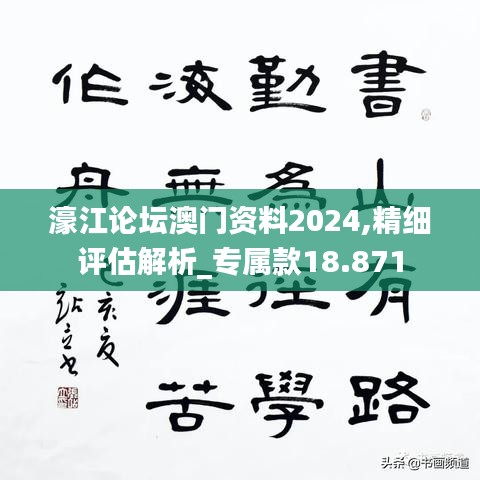 濠江论坛澳门资料2024,精细评估解析_专属款18.871