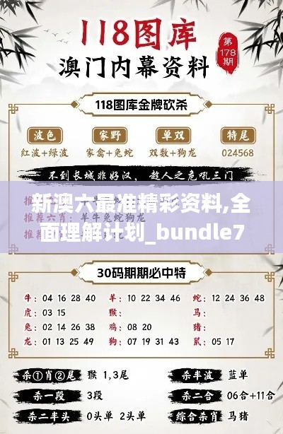 新澳六最准精彩资料,全面理解计划_bundle7.251