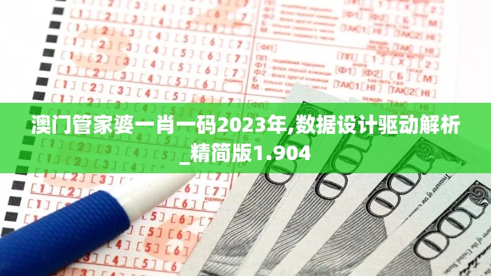 澳门管家婆一肖一码2023年,数据设计驱动解析_精简版1.904