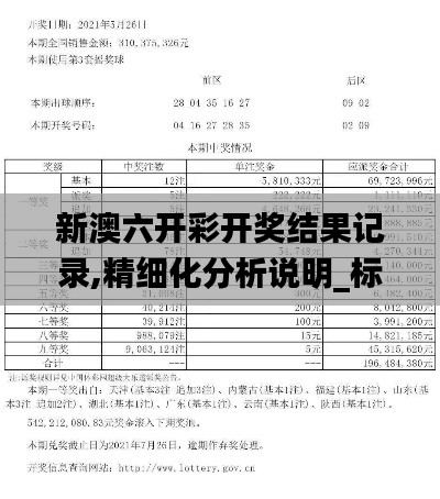 新澳六开彩开奖结果记录,精细化分析说明_标配版1.764