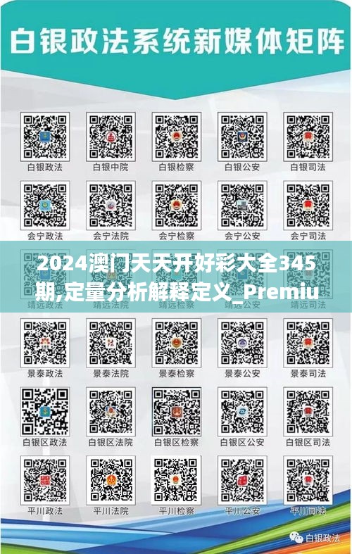 2024澳门天天开好彩大全345期,定量分析解释定义_Premium1.586