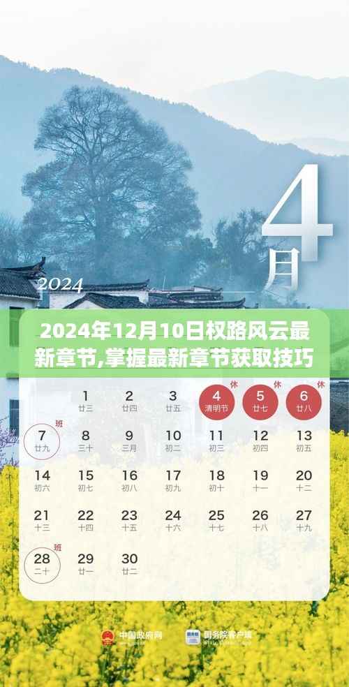 2024年12月10日权路风云，最新章节获取技巧与阅读指南