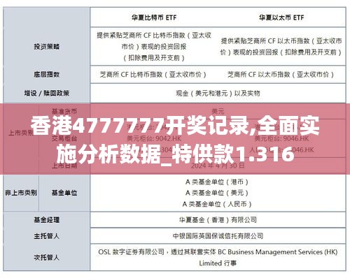 香港4777777开奖记录,全面实施分析数据_特供款1.316