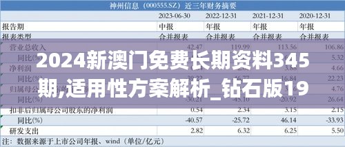 2024新澳门免费长期资料345期,适用性方案解析_钻石版19.878