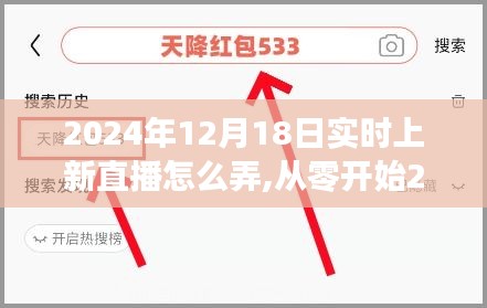 从零开始教你完成实时上新直播，实操指南与步骤解析（适用于2024年12月18日）