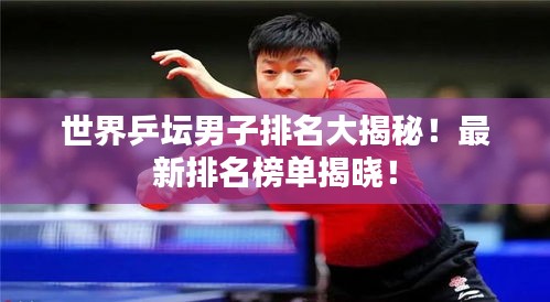 世界乒坛男子排名大揭秘！最新排名榜单揭晓！