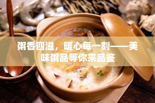 粥香四溢，暖心每一刻——美味粥品等你来品鉴