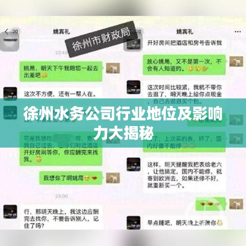 徐州水务公司行业地位及影响力大揭秘