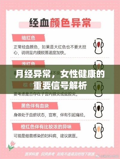 月经异常，女性健康的重要信号解析